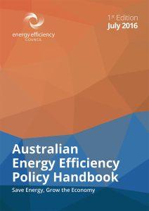 eec australian energy efficiency policy handbook cover